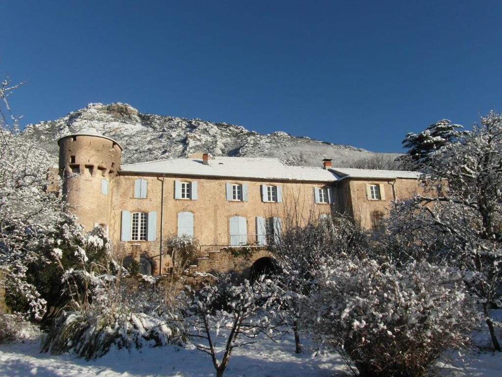 Chateau De Colombieres Sur Orb Buitenkant foto